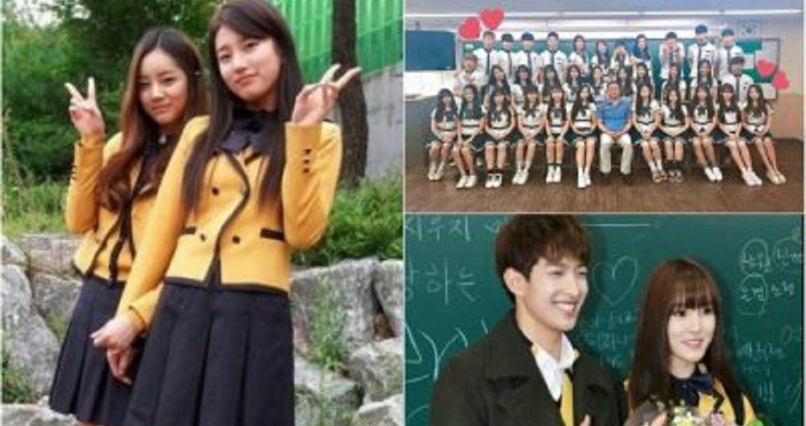 7 Korean Celebrities Who Were Classmates At School