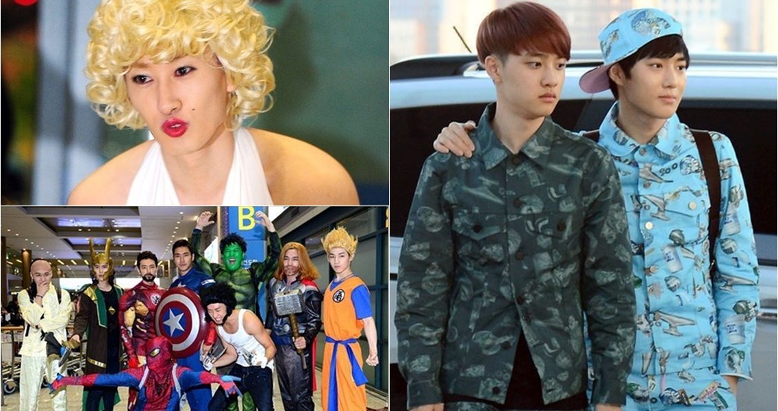 [RANK AND TALK] 4 Idols With Unsual Airport Fashion