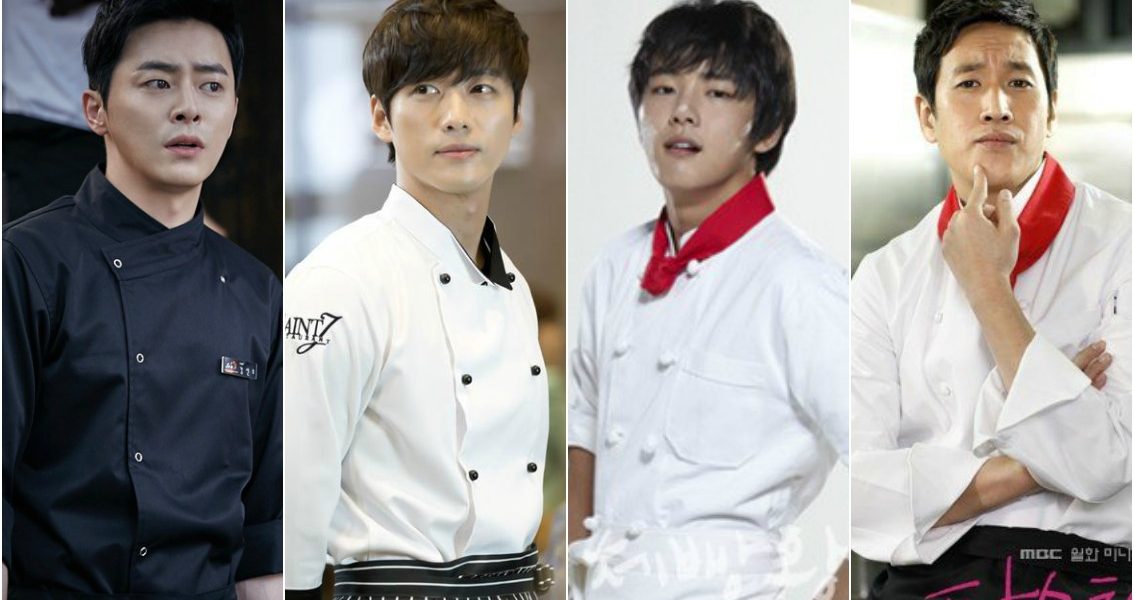 4 Handsome Chefs in Korean Drama