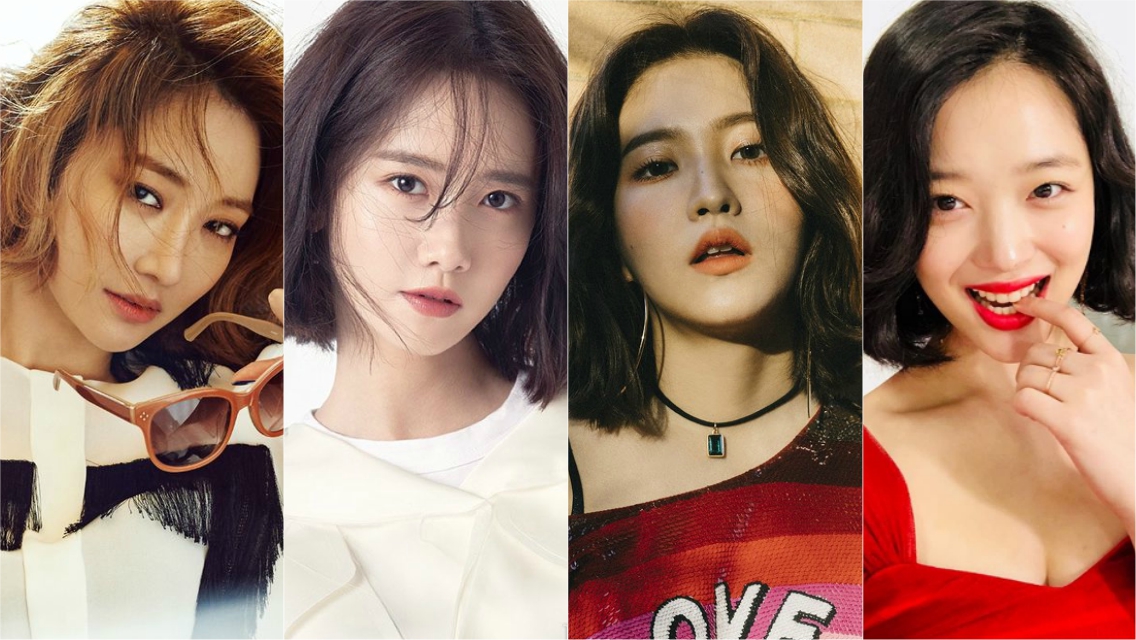 Short Haircut Trends, from Go Joon Hee, Yoona, Sulli, Until Red Velvet&...
