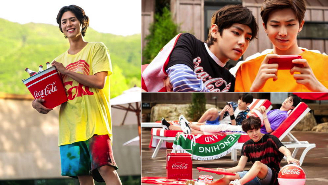 Actor Park Bo-gum chosen as Coca Cola model